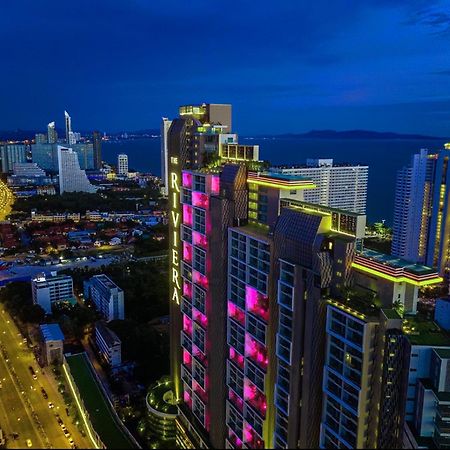 芭提雅高层海景奢华公寓the Riviera Jomtien生香家直达海滩2704 外观 照片