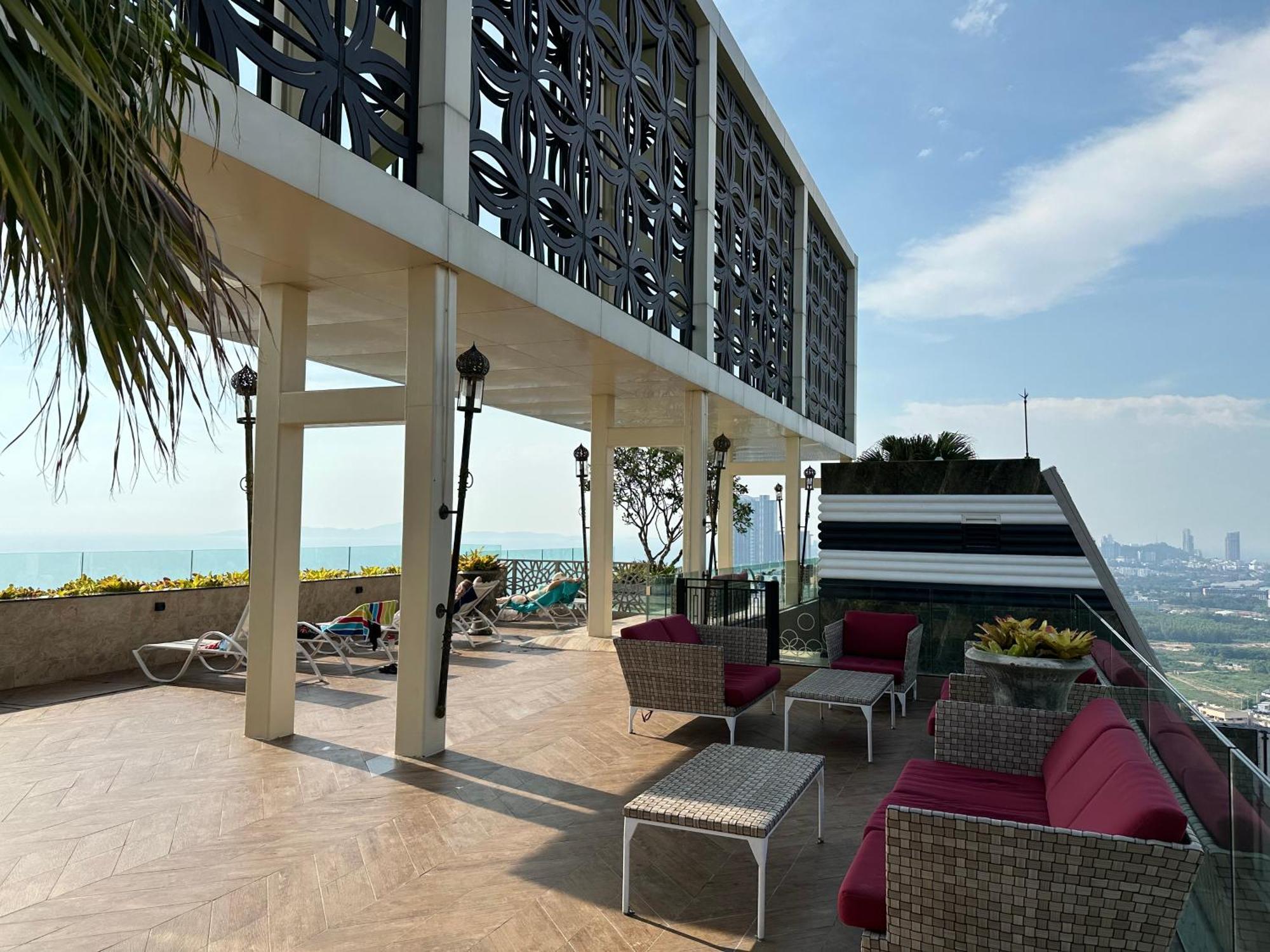 芭提雅高层海景奢华公寓the Riviera Jomtien生香家直达海滩2704 外观 照片