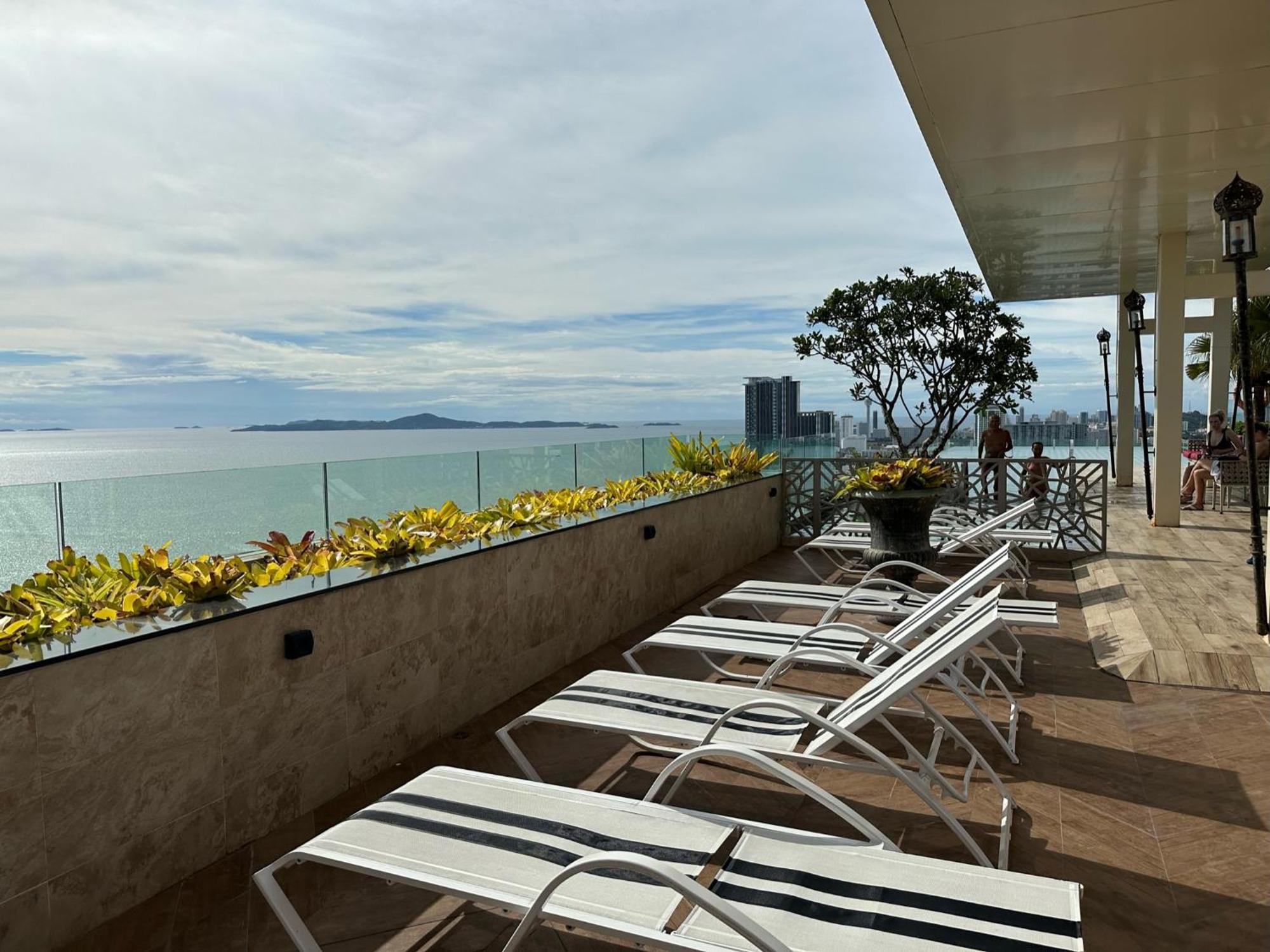 芭提雅高层海景奢华公寓the Riviera Jomtien生香家直达海滩2704 外观 照片