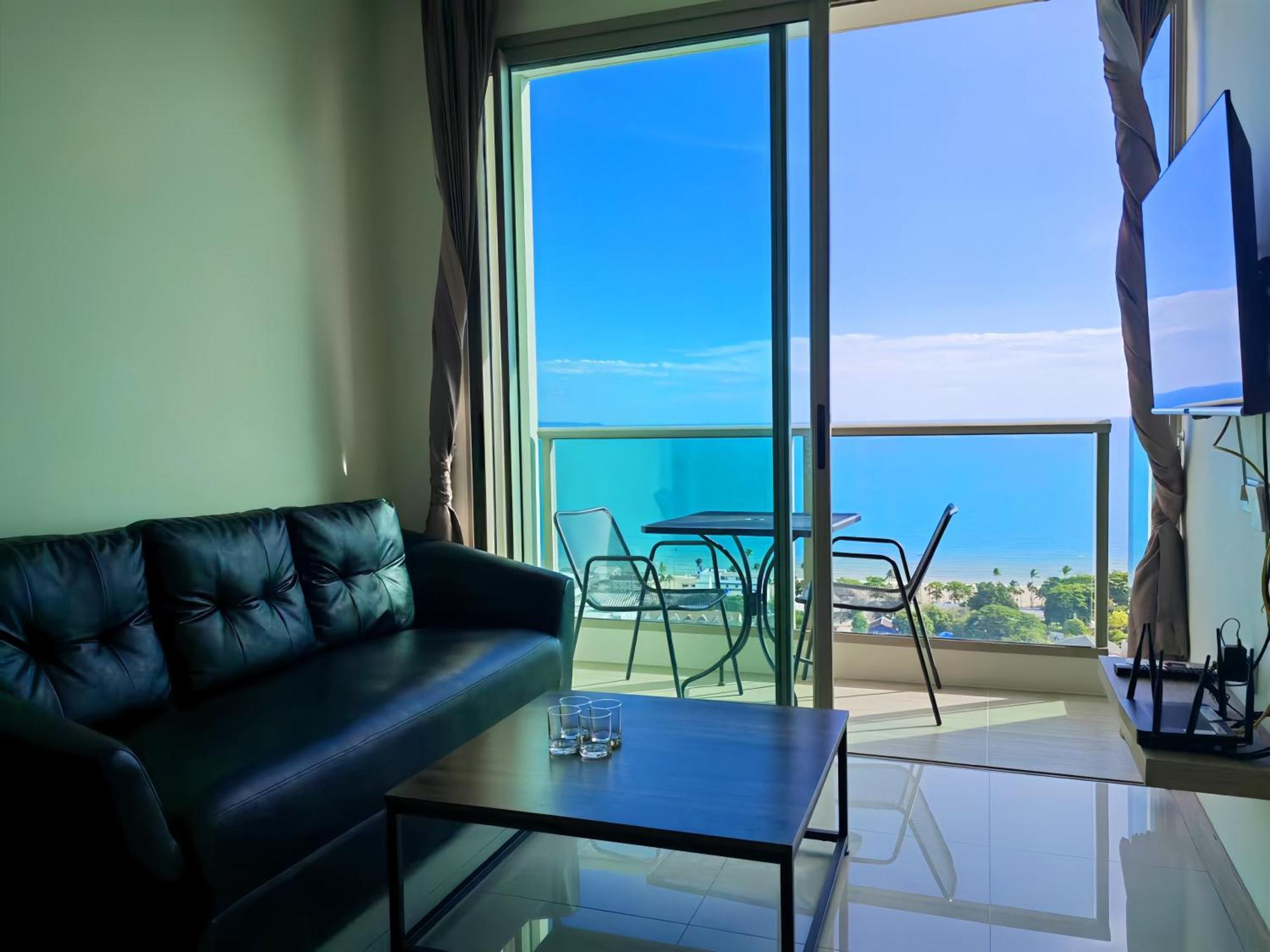 芭提雅高层海景奢华公寓the Riviera Jomtien生香家直达海滩2704 外观 照片